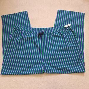 NWT Men's 4X Amazon Essentials Lounge PJ Bottoms Cotton Stripe
